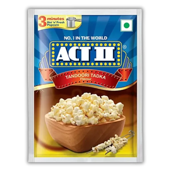 ACT II POPCORN TANDOORI THADKA 70G