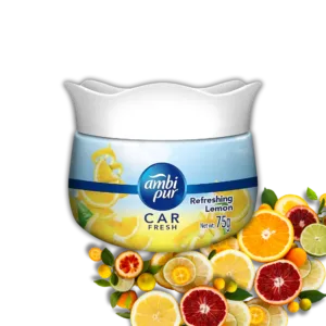 AMBI PUR CAR AIR FRESHNER REFRESHING LEMON 75G