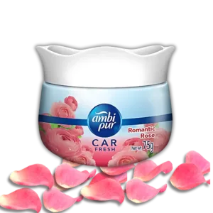 AMBI PUR CAR FRESHNER ROMANTIC ROSE 75G