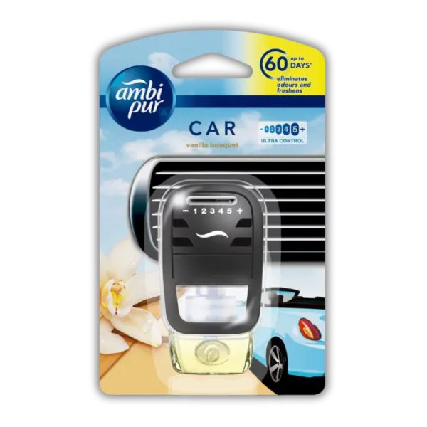 AMBI PUR CAR AIR FRESHNER - VANILLA BOUGUET